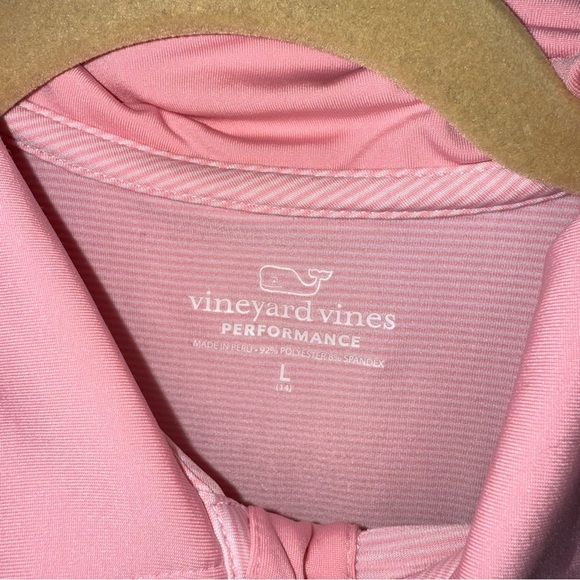 Vineyard Vines Pink Fitted Button Down Shirt - Picture 3 of 7